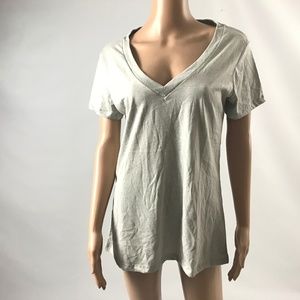 Clementine Women's T-Shirt Cotton Blend V-Neck XL